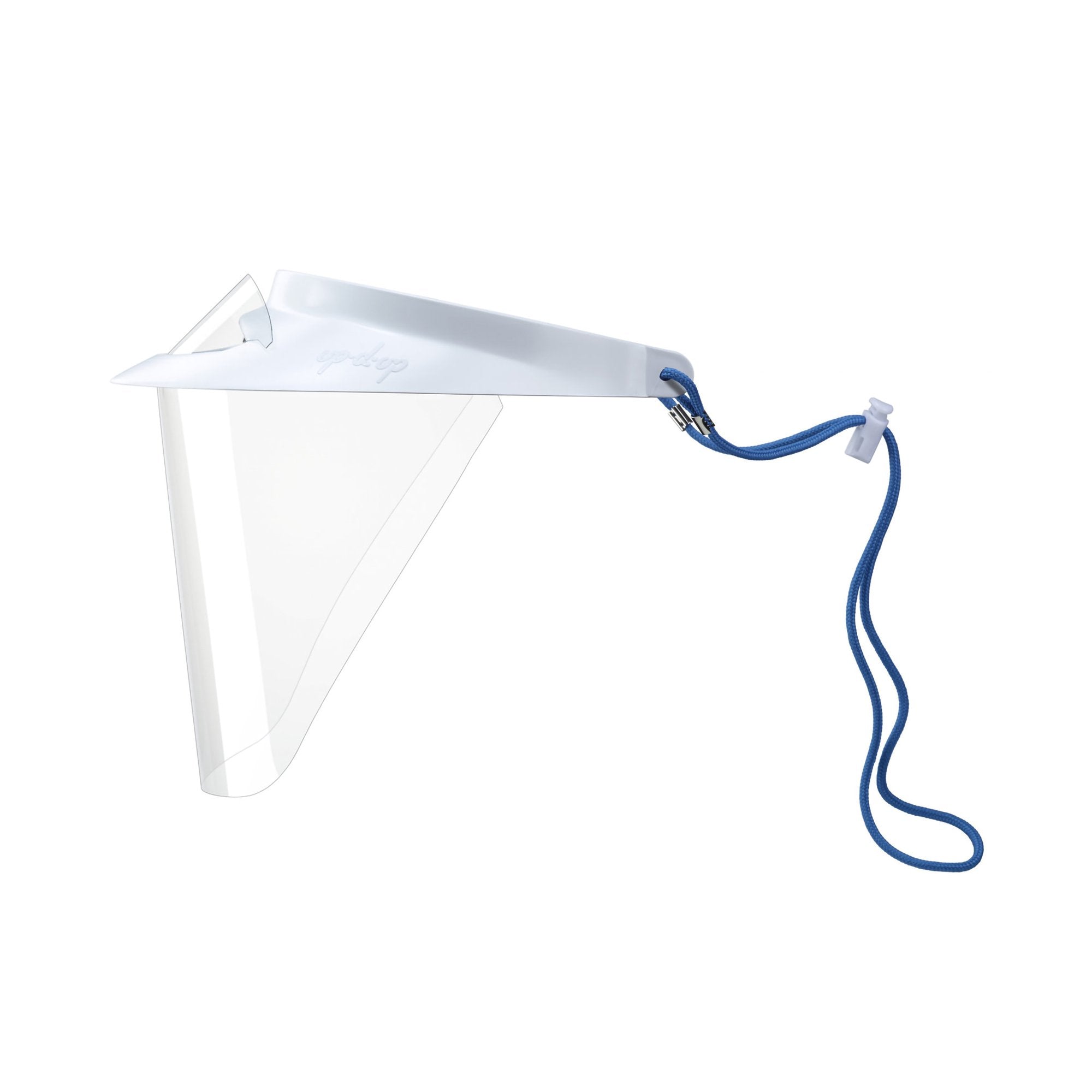 Face Shield Kit Polysoft One Size Fits Most Full Length Anti fog Reusable NonSterile