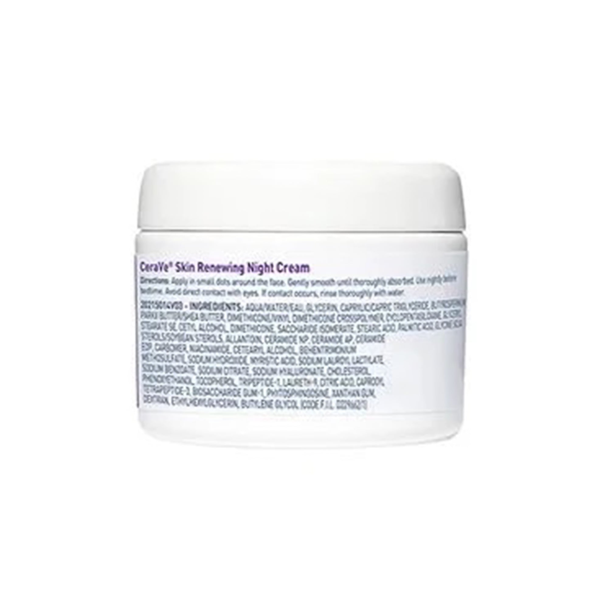 facial moisturizer cerave skin renewing night cream 1 7 oz jar unscented cream