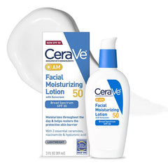 facial moisturizer with sunscreen cerave am 3 oz bottle unscented lotion