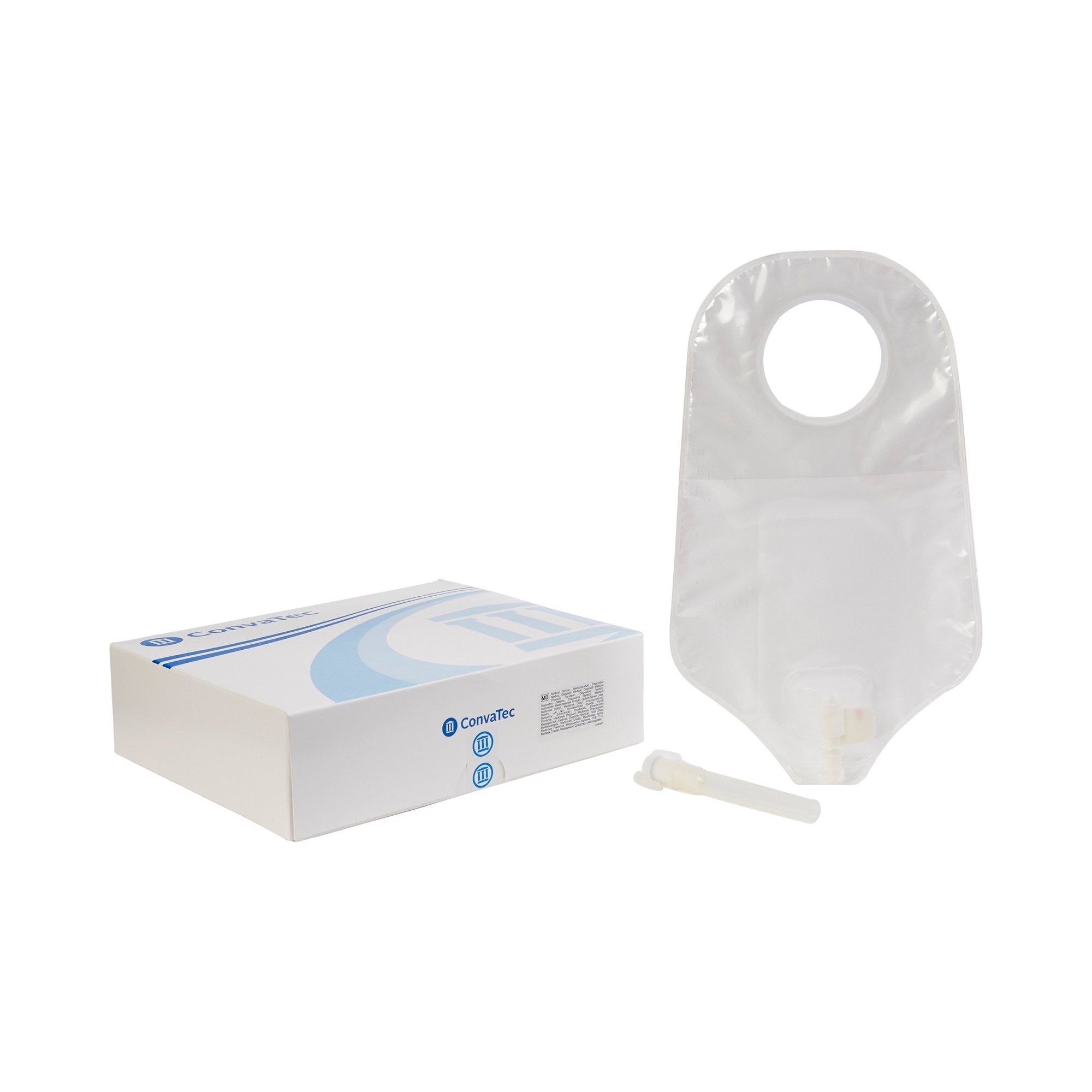 Urostomy Pouch Sur-Fit Natura Two-Piece System 10 Inch Length Drainable