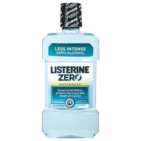 Mouthwash Listerine Zero 16.66 oz. Mint Flavor