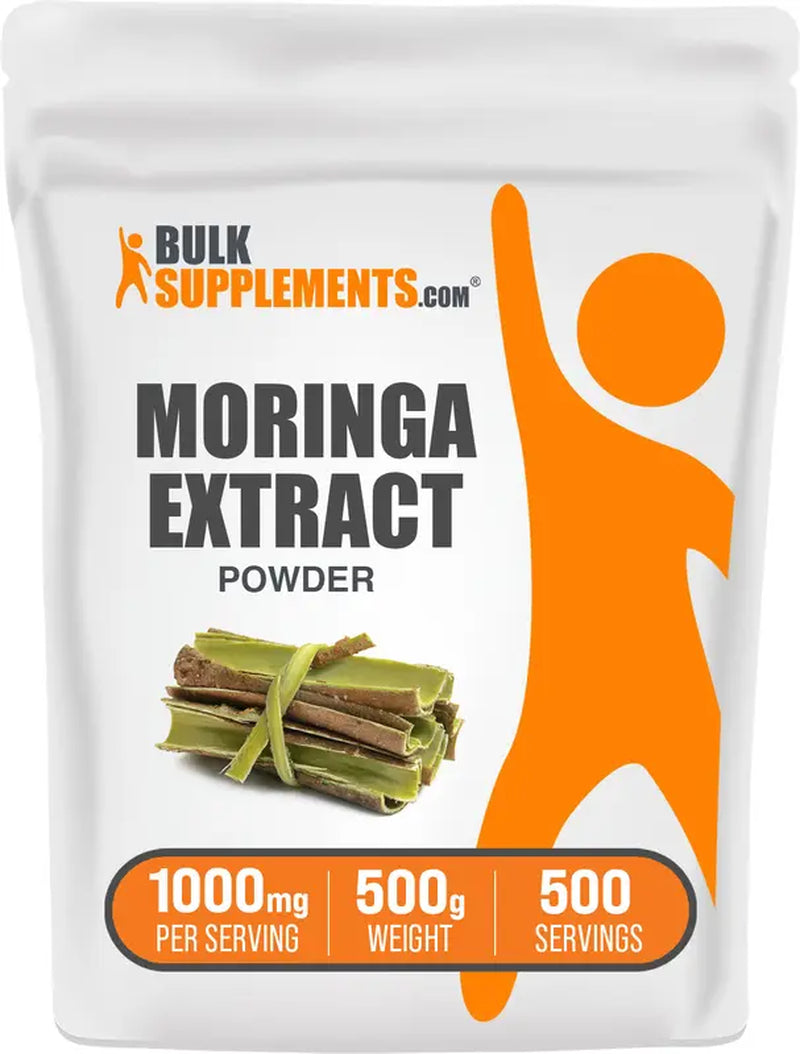 Bulksupplements.Com Moringa Extract Powder   Dietary Supplements   Moringa Leaf   Natural Antioxidants   Fitness   Edible   Moringa Oleifera   100G 1Kg   1000Mg per Serving