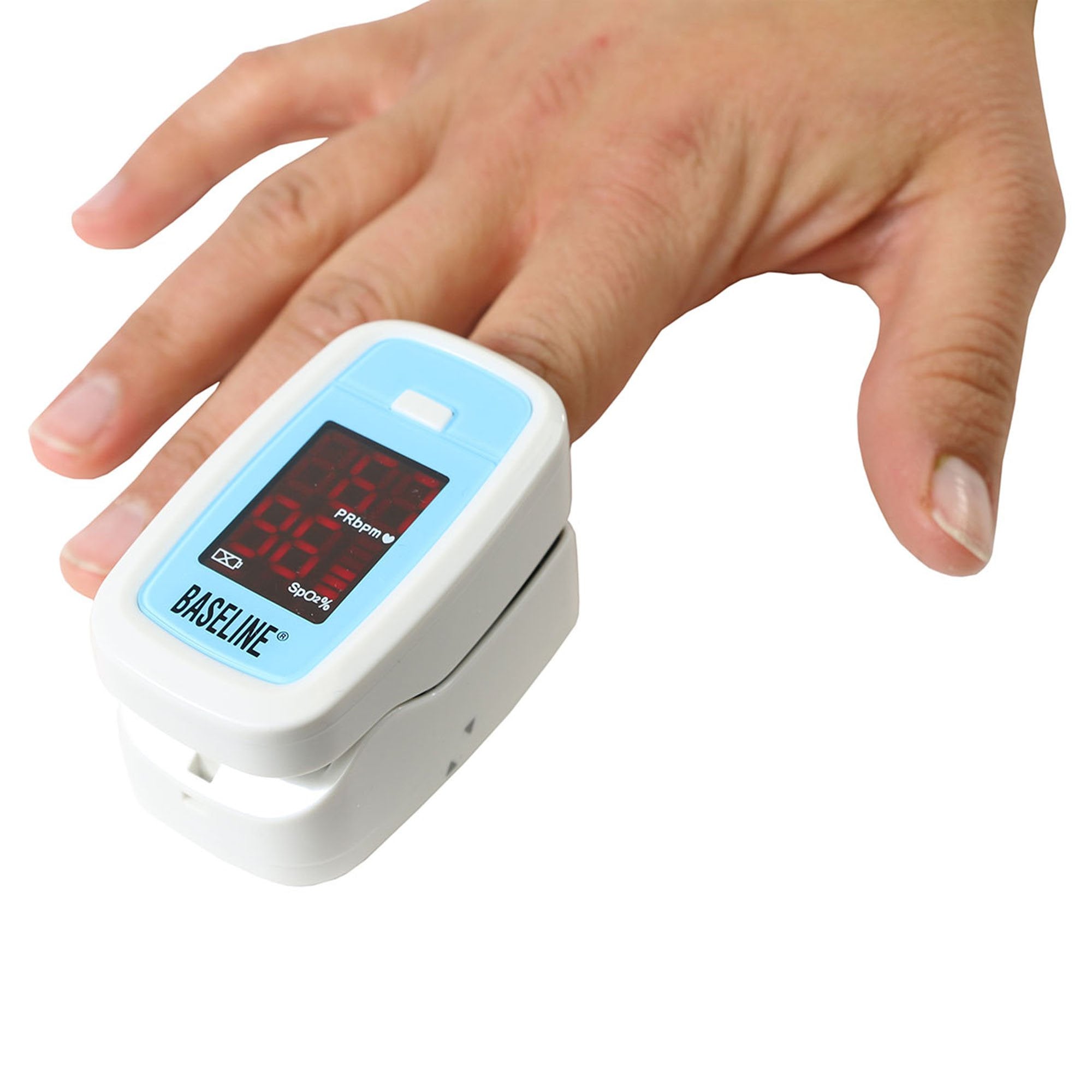 fei baseline fingertip pulse oximeter battery operated visible alarm baseline fingertip pulse oximeter mk794385ea