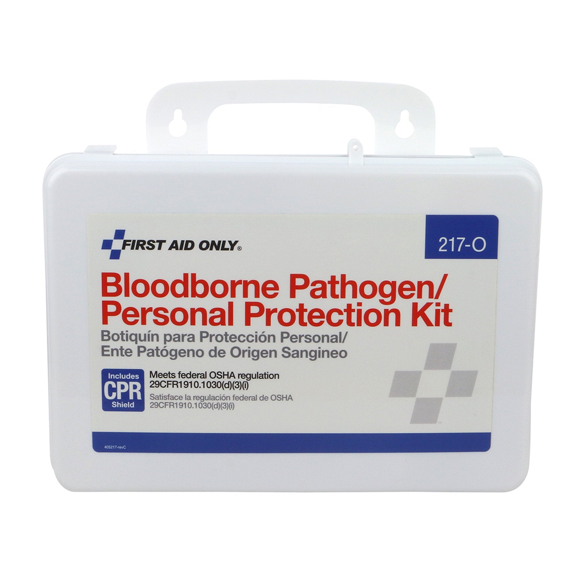 first aid only blood borne pathogen personal protection spill kit mk1203061ea