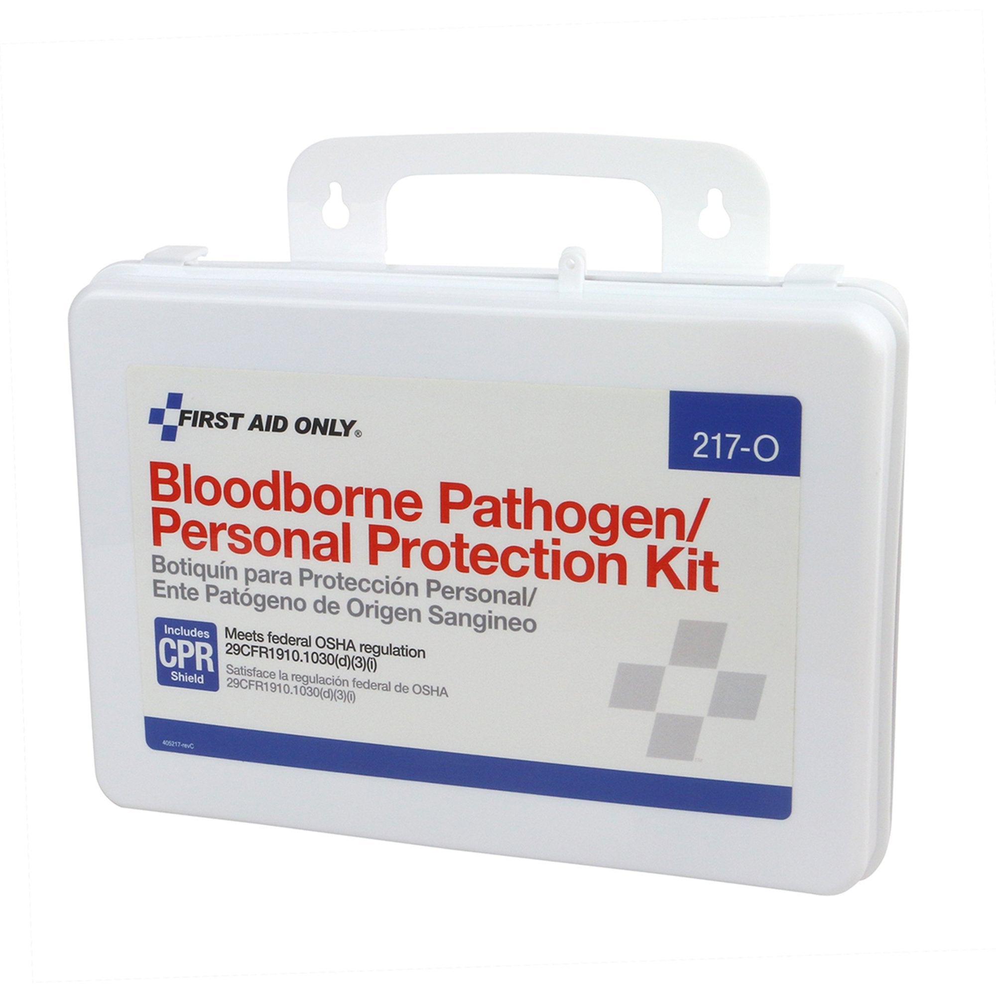 first aid only blood borne pathogen personal protection spill kit mk1203061ea