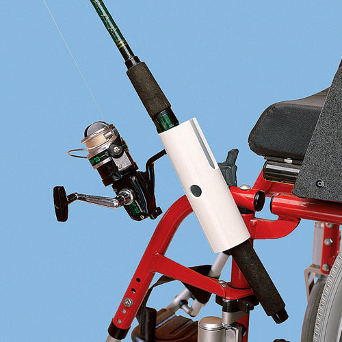 Fishing Pole Holder For Wheelchairs