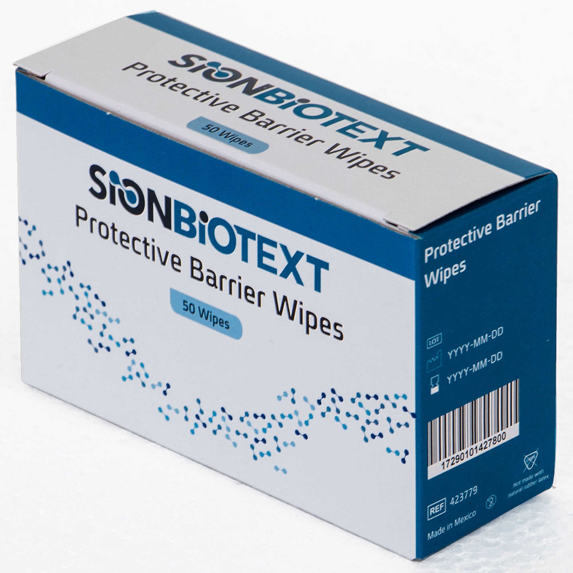 Skin Barrier Wipe SionBiotext Isopropyl Alcohol, Water, SD Ethanol 40, Vinyl Caprolactam/VP/Dimethylaminoethyl Methacrylate Copolymer Individual Packet NonSterile