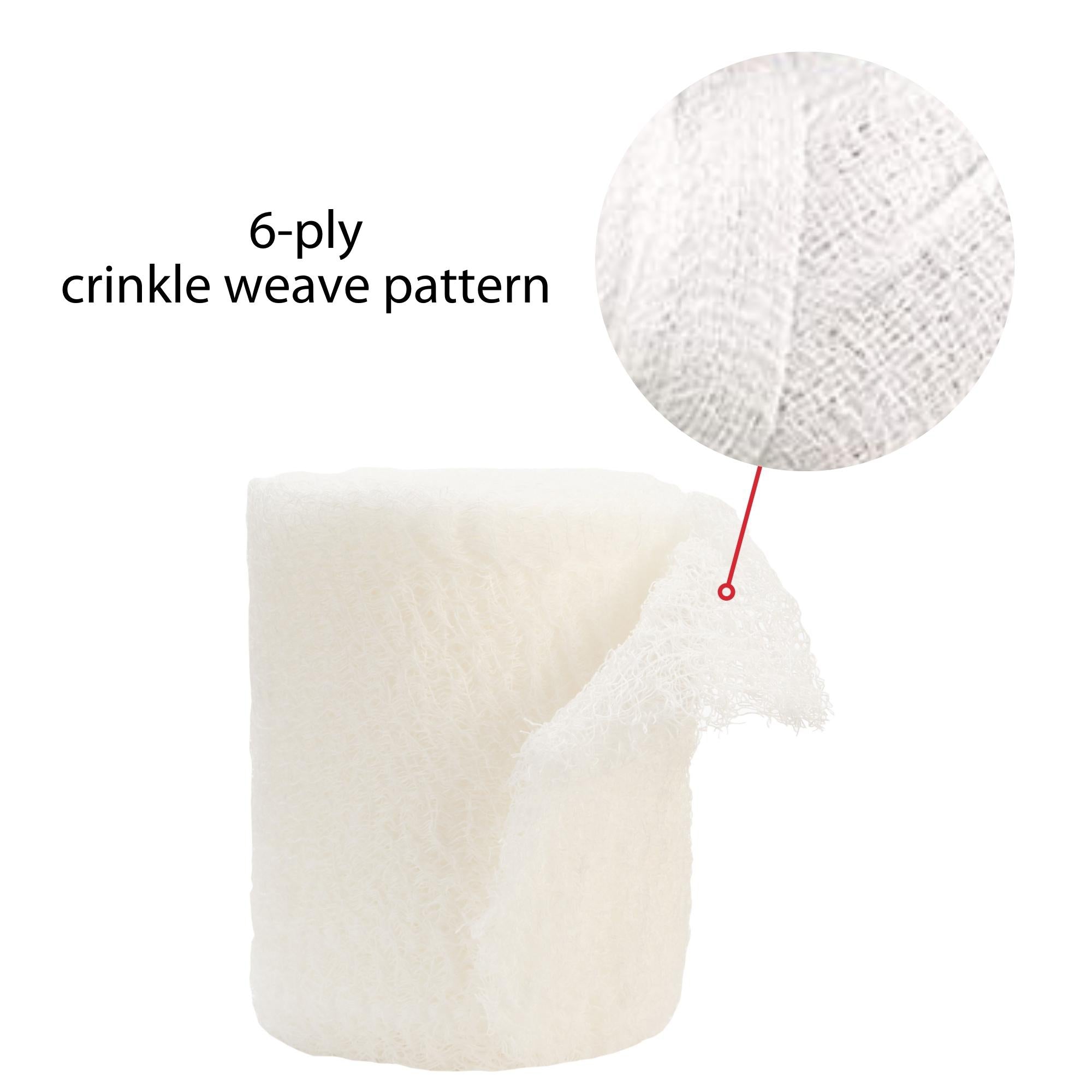 fluff bandage roll kerlix 3 4 10 inch x 3 6 10 yard 6 ply sterile 1 per pouch packaging type case