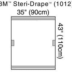 Fluoroscope Cover 3M Steri Drape 35 X 43 Inch For Fluoroscopes