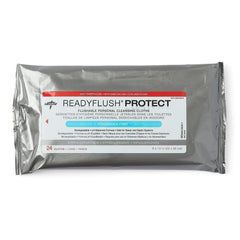 Flushable Incontinence Care Wipe ReadyFlush Protect Soft Pack Unscented 24 Count