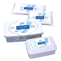flushable personal wipe flush away adult tub scented 60 count packaging type case