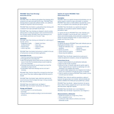 foam dressing proximel basic non border 4 x 4 inch without border waterproof film backing nonadhesive square sterile