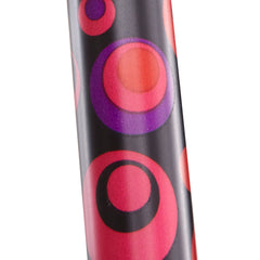 folding cane switch sticks® aluminum 32 to 37 inch height circle print