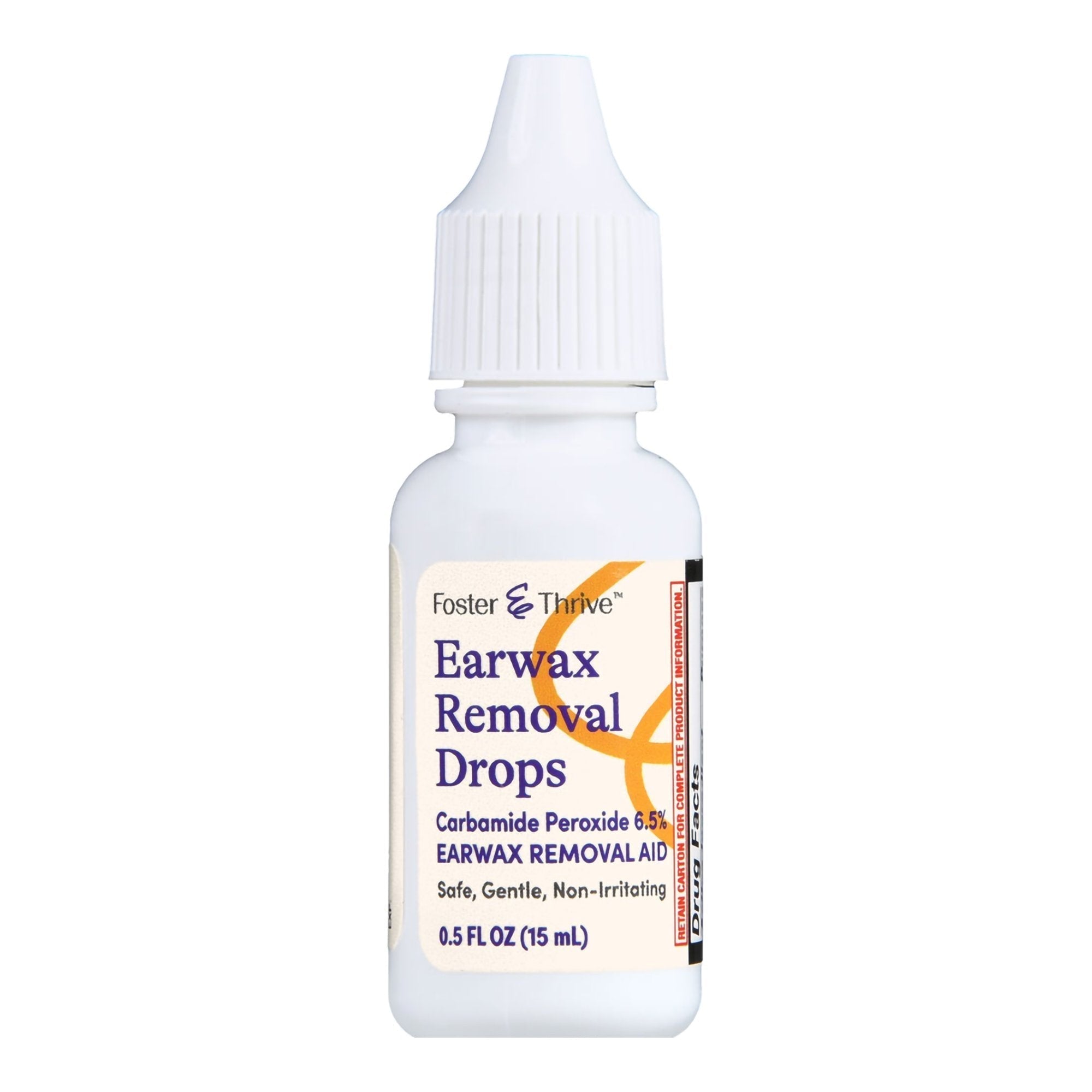 foster thrive earwax removal drops carbamide peroxide 6 5 0 5 ounce foster thrive ear wax remover mk1244614ea