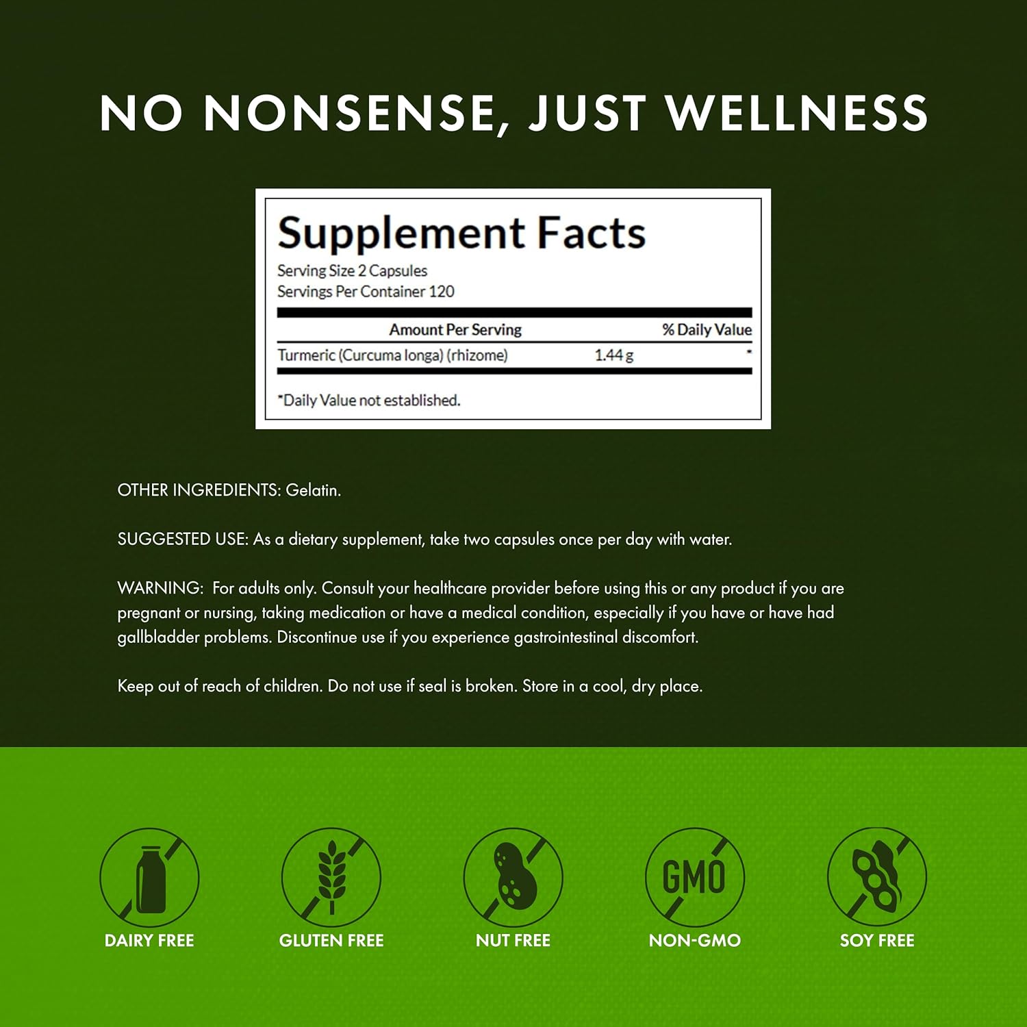 full spectrum turmeric 720 mg 240 caps 4 pack