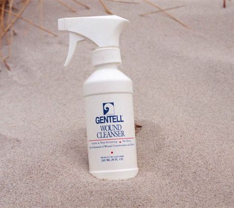 Wound Cleanser Gentell 8 oz. Spray Bottle NonSterile