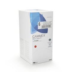 gammex non latex pi polyisoprene surgical glove size 6 white gammex non latex pi surgical glove mk765476bx