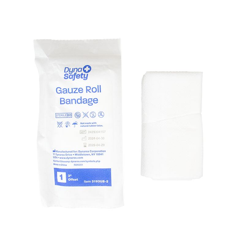 gauze roll bandage 1 unit dynarex corporation