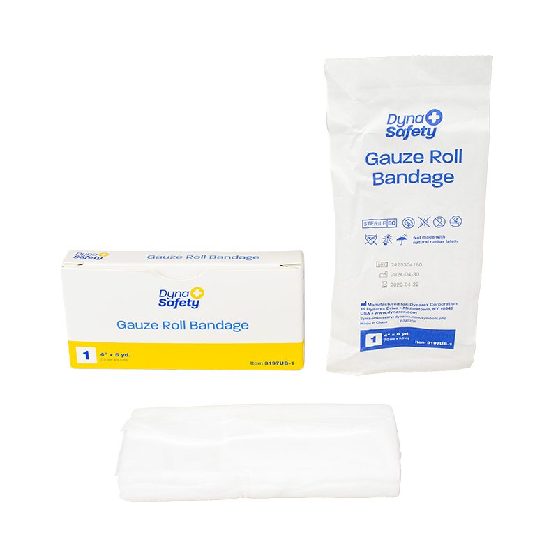 gauze roll bandage 1 unit dynarex corporation