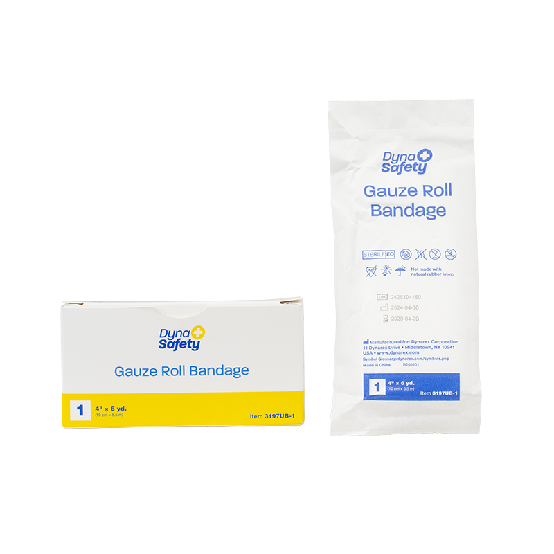 gauze roll bandage 1 unit dynarex corporation