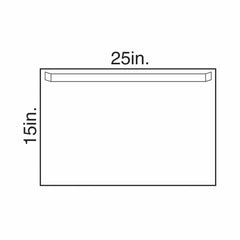 General Purpose Drape Halyard Utility Drape with Tape 25 W X 15 L Inch Sterile