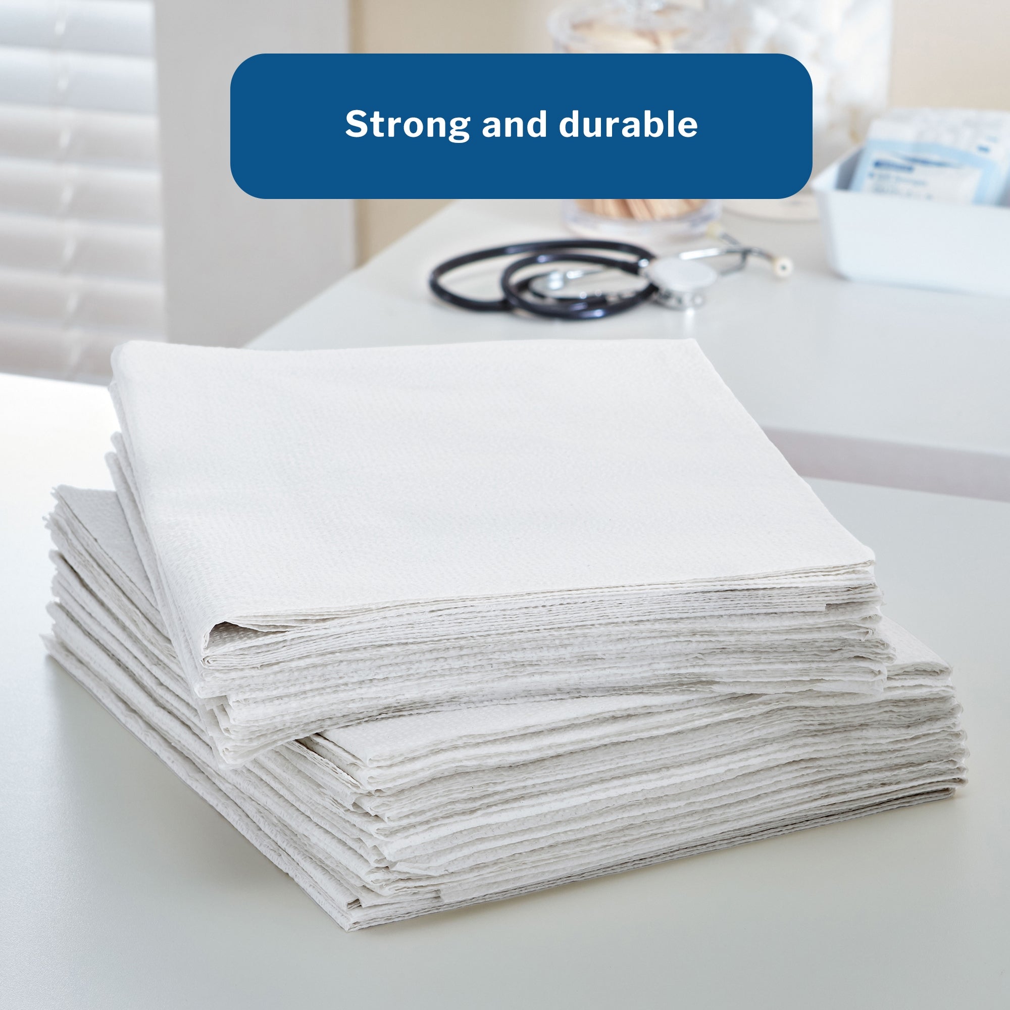 general purpose drape mckesson physical exam drape 40 w x 60 l inch nonsterile packaging type each