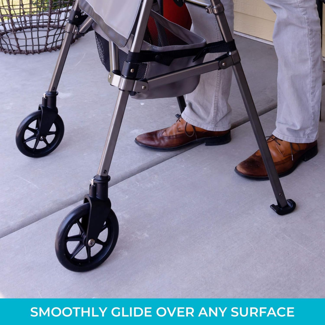 glides for ez fold n go walker pair