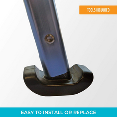 glides for ez fold n go walker pair