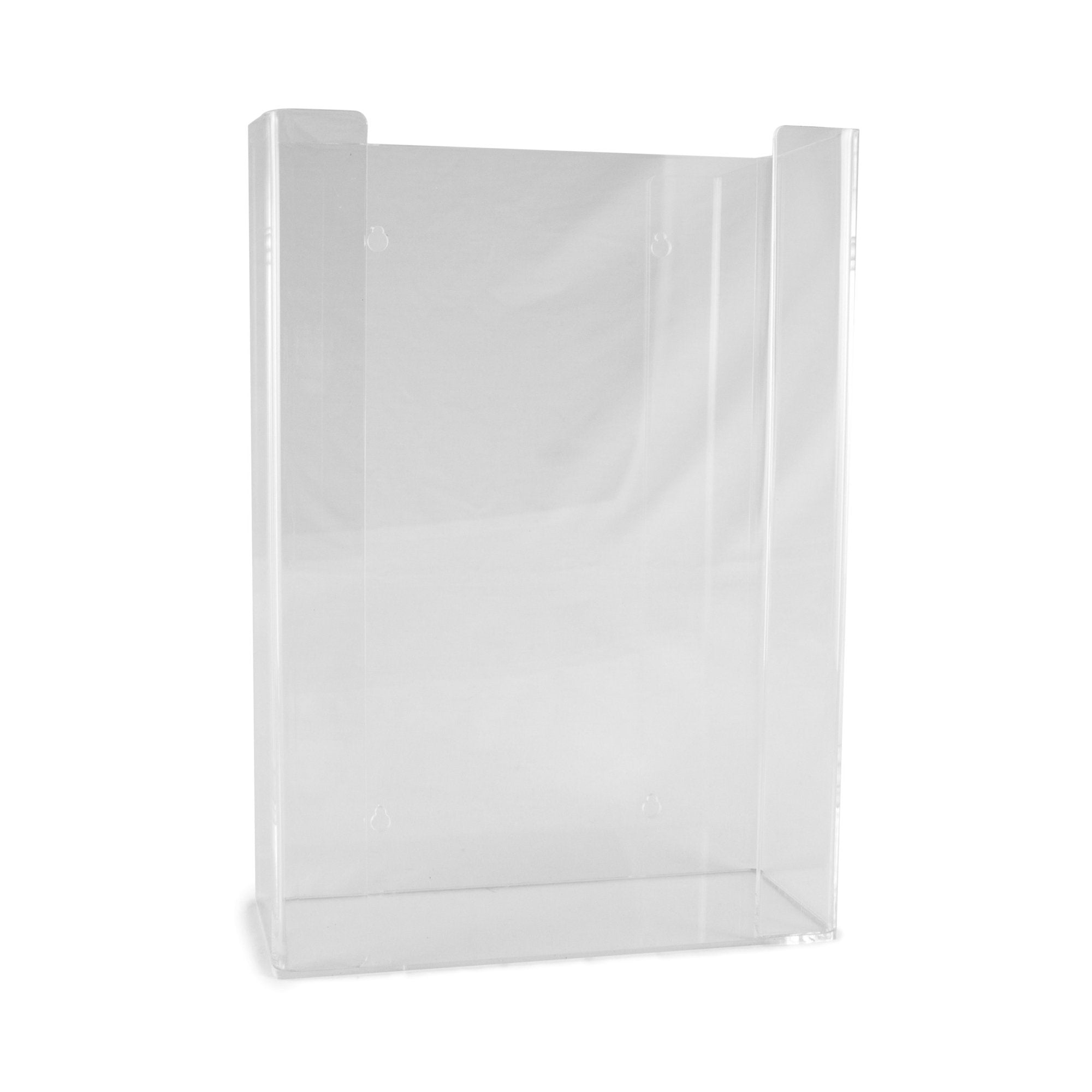 glove box holder mckesson horizontal mounted 3 box capacity clear 4 1 4 x 11 x 16 inch plastic packaging type each