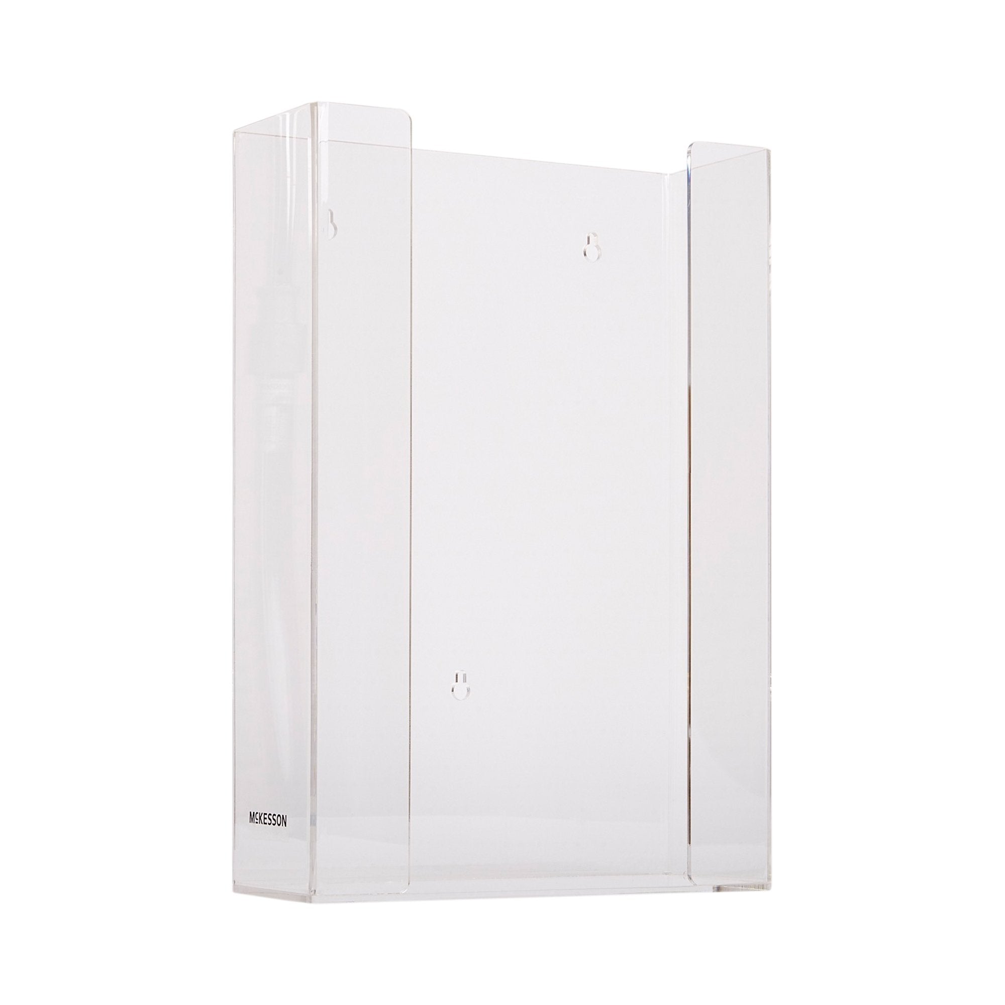 Glove Box Holder McKesson Horizontal Mounted 3 Box Capacity Clear 4 1/4 X 11 X 16 Inch Plastic