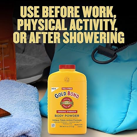 gold bond original strength medicated body powder 4 oz gold bond medicated original strength body powder mk1195811ea