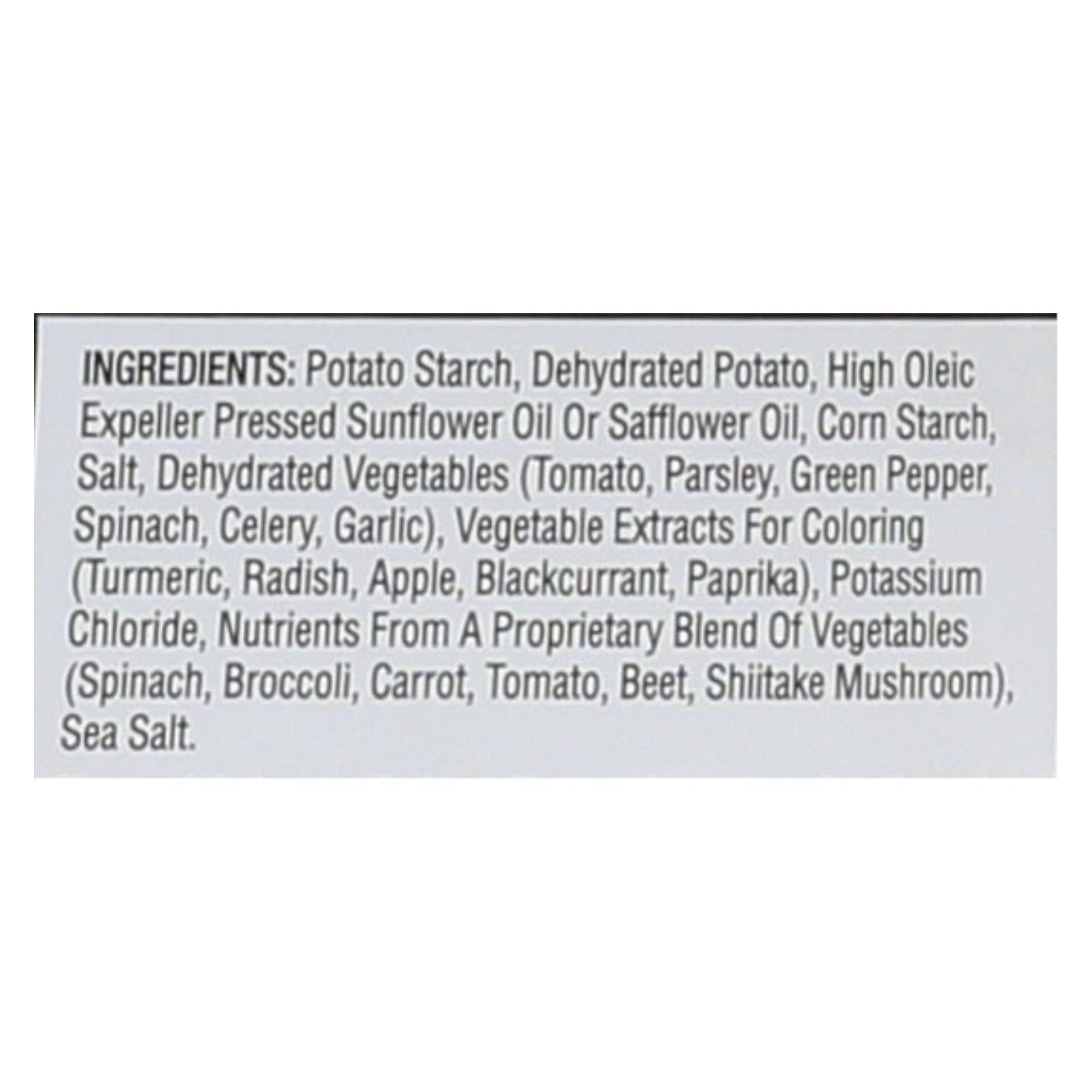 good health sea salt veggie straws case of 10 6 25 oz