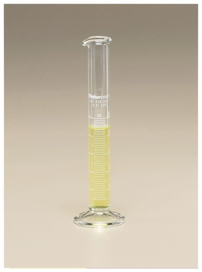 Graduated Cylinder Fisherbrand Borosilicate Glass 100 mL