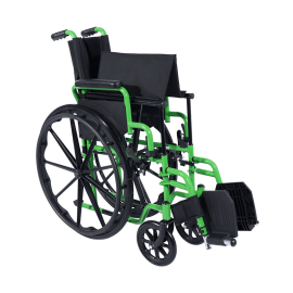 greenline wheelchair 16x16 with foot rest