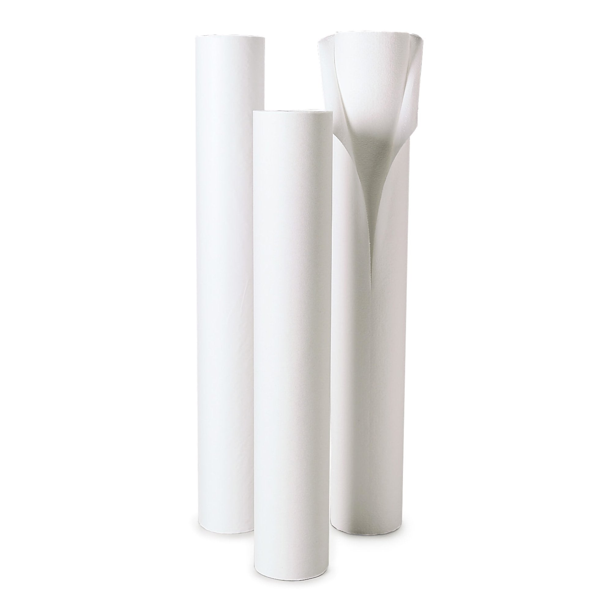 Table Paper McKesson 18 Inch Width 100 Foot Length White Crepe