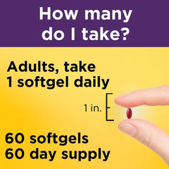 Hair Skin Nails‡ 2500 Mcg Softgels