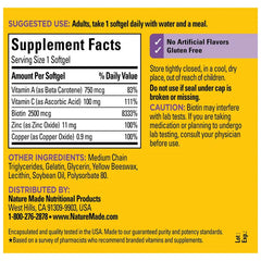 Hair Skin Nails‡ 2500 Mcg Softgels
