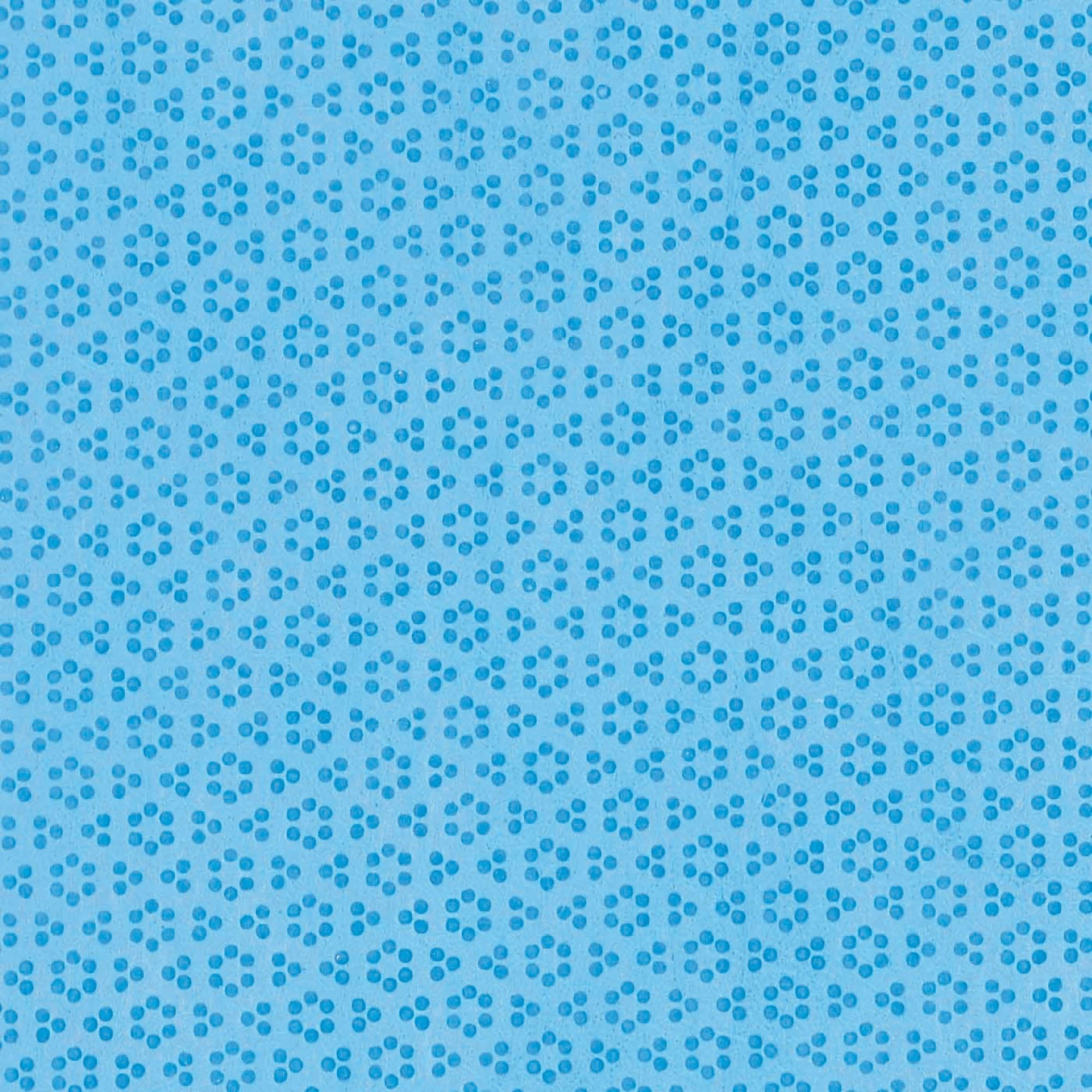 HALYARD* H200 Sterilization Wrap Light Blue 24 X 24 Inch Single Layer SMS Polypropylene Steam / EO Gas / Hydrogen Peroxide