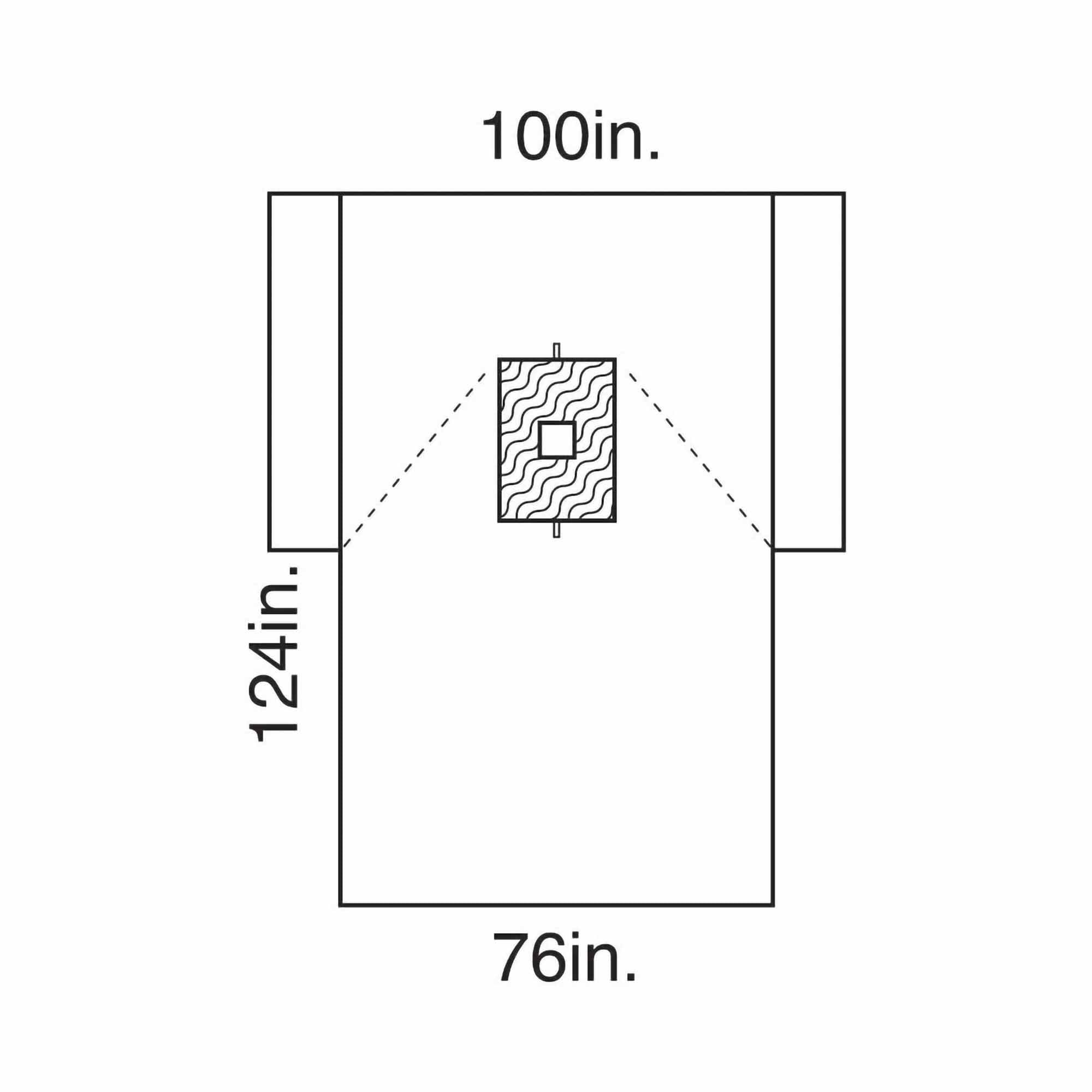 Surgical Drape Breast Drape 100 W X 76 W X 124 L Inch Sterile