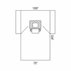 Surgical Drape Chest Drape 100 W X 72 W X 124 L Inch Sterile