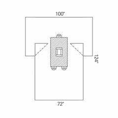Abdominal Drape Laparotomy Drape 100 W X 72 W X 124 L Inch Sterile