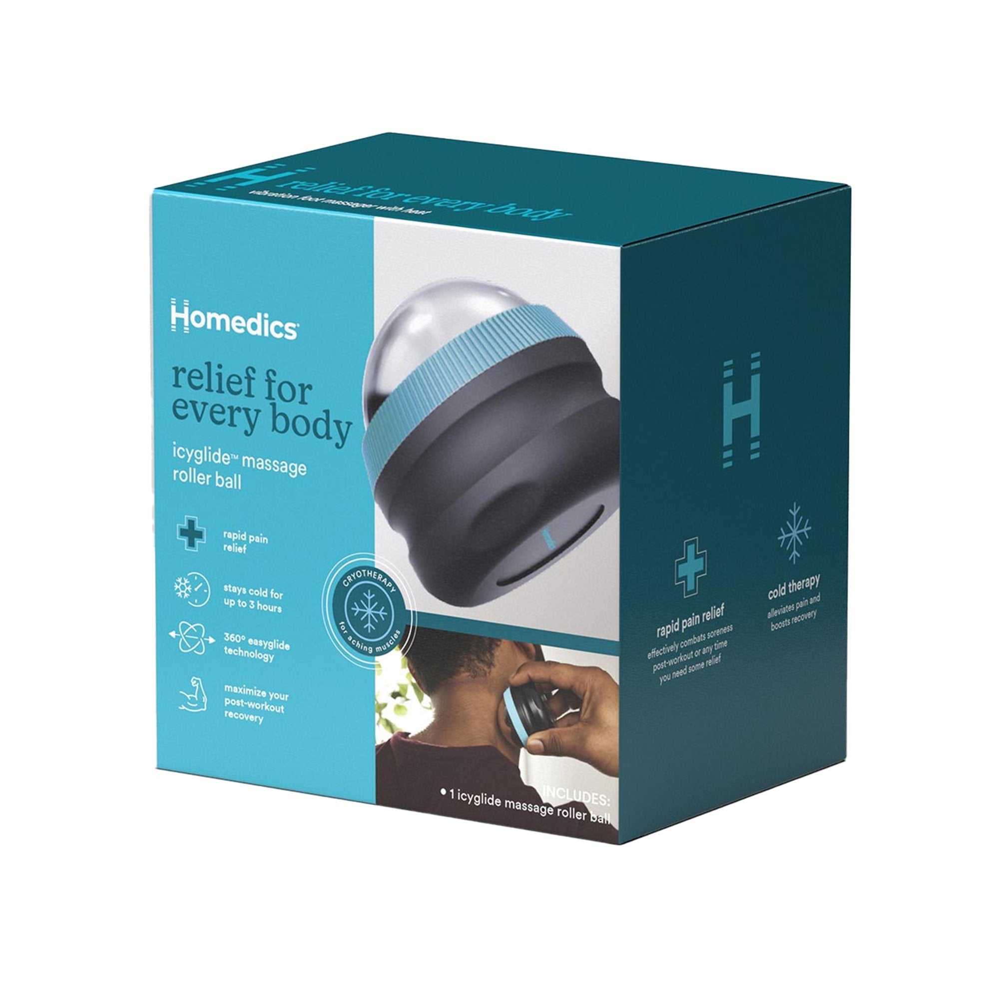 Hand Held Cold Massager Homedics IcyGlide
