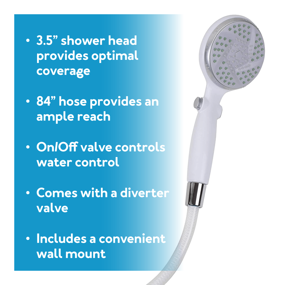 hand held shower spray and diverter valve