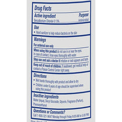hand sanitizing wipe purell 270 count bzk benzalkonium chloride wipe canister packaging type case