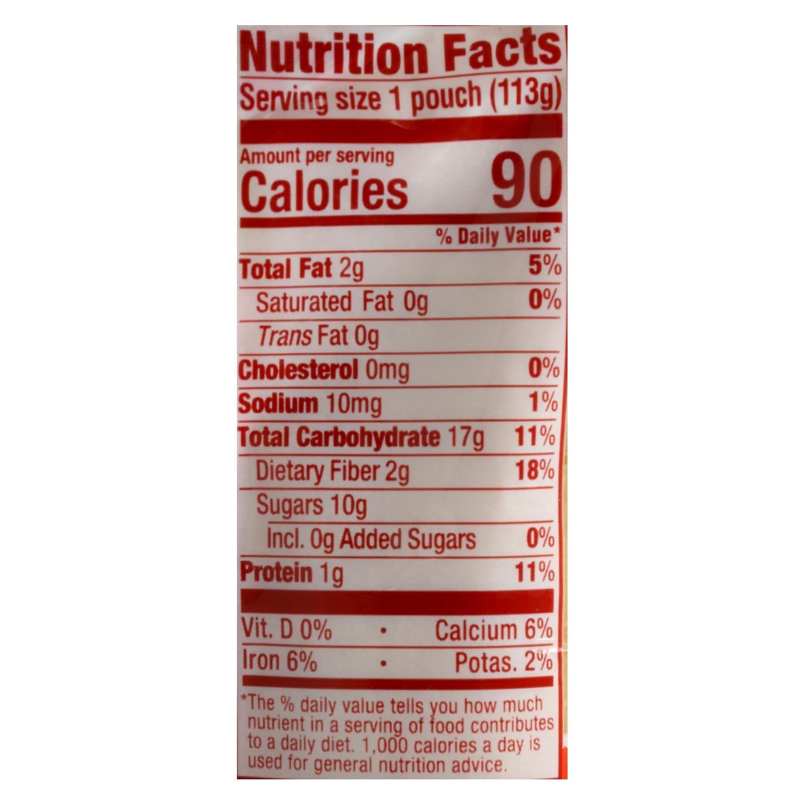 happy tot super morning organic apples cinnamon yogurt and oats super chia case of 16 4 oz