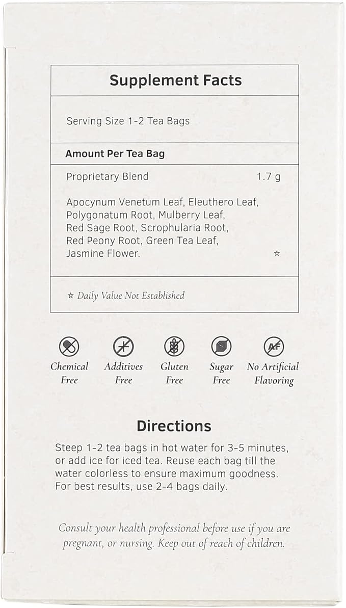 health king blood pressure herb tea 20 tea bags
