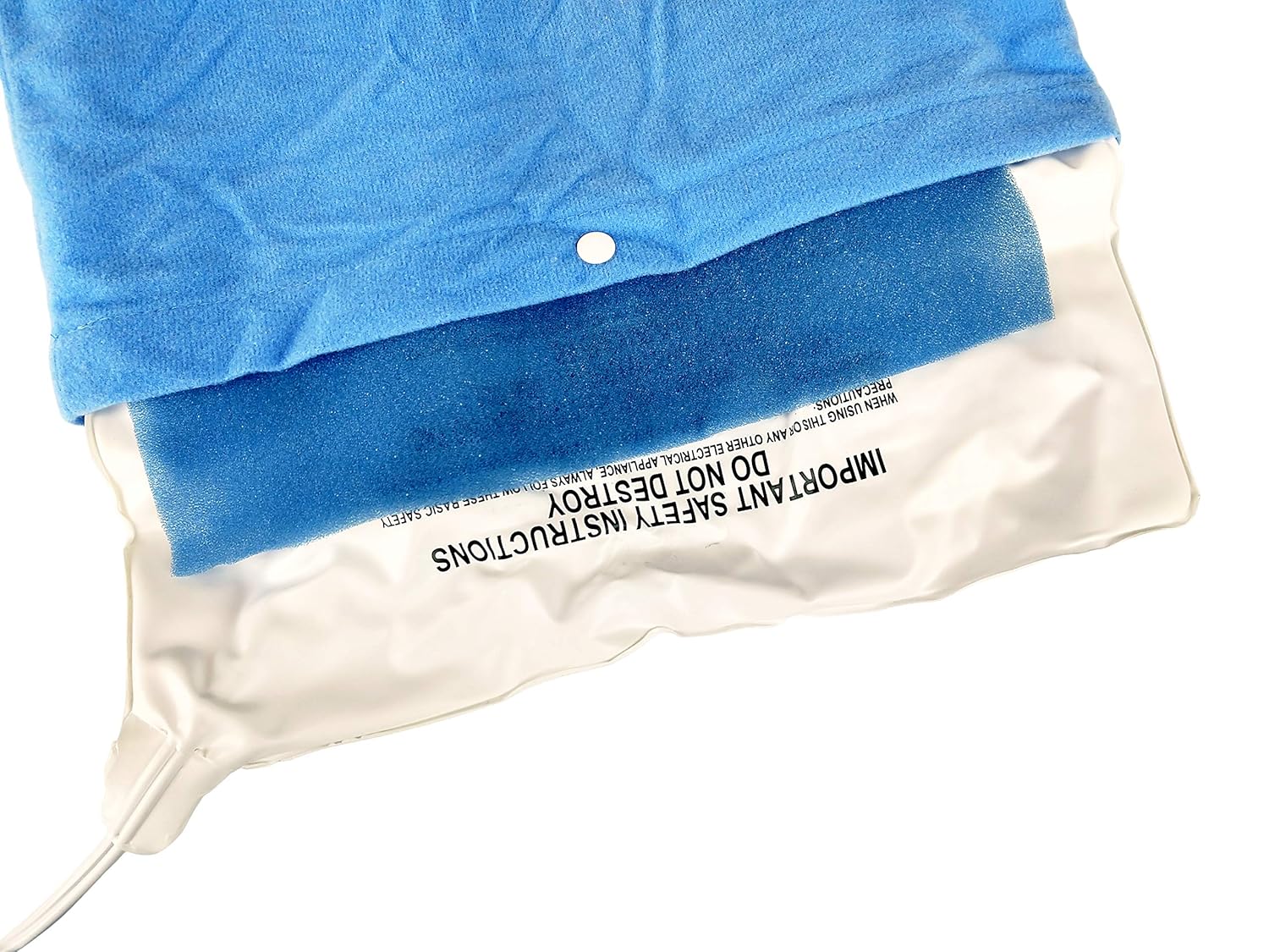 heating pad 12 x15 moist dry on off switch