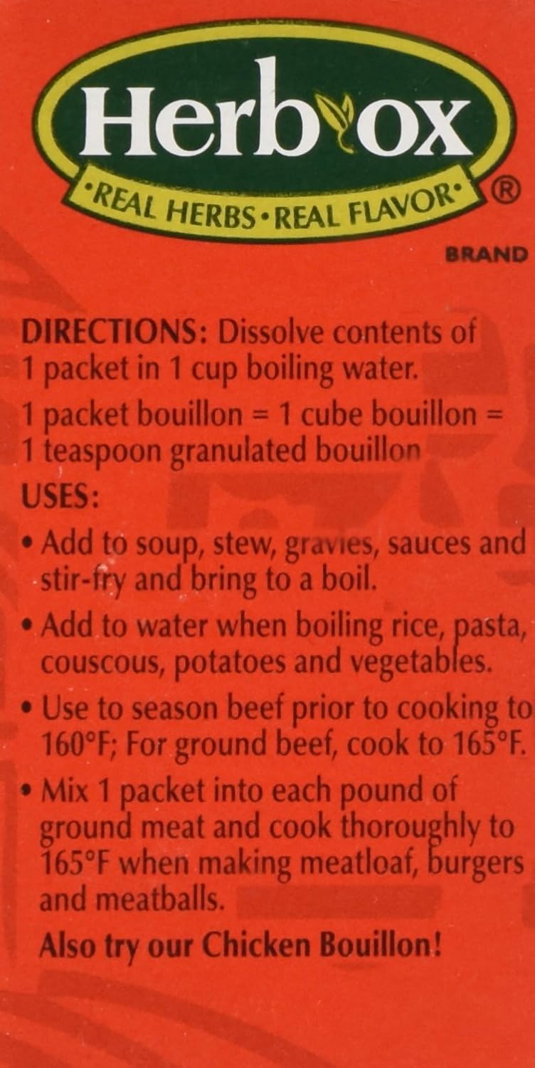 herb ox beef bouillon instant broth herb ox instant broth mk1142003bx