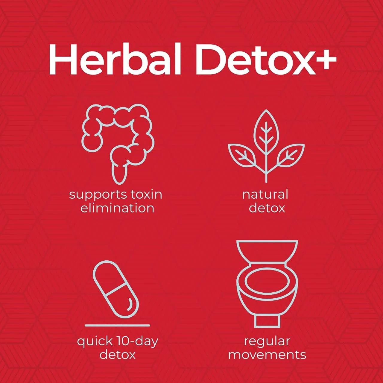 Herbal Detox+ (10 Day Cleanse), 40 Capsules, 20 Servings