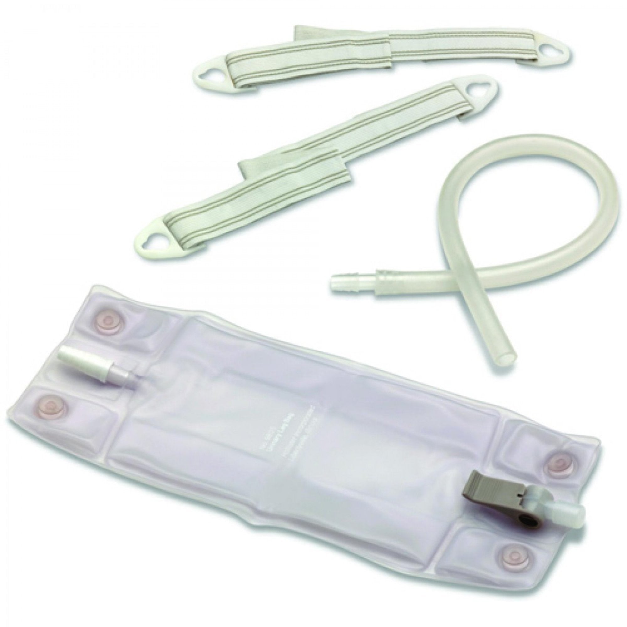 Urinary Leg Bag Hollister Anti Reflux Valve Sterile 900 mL Vinyl